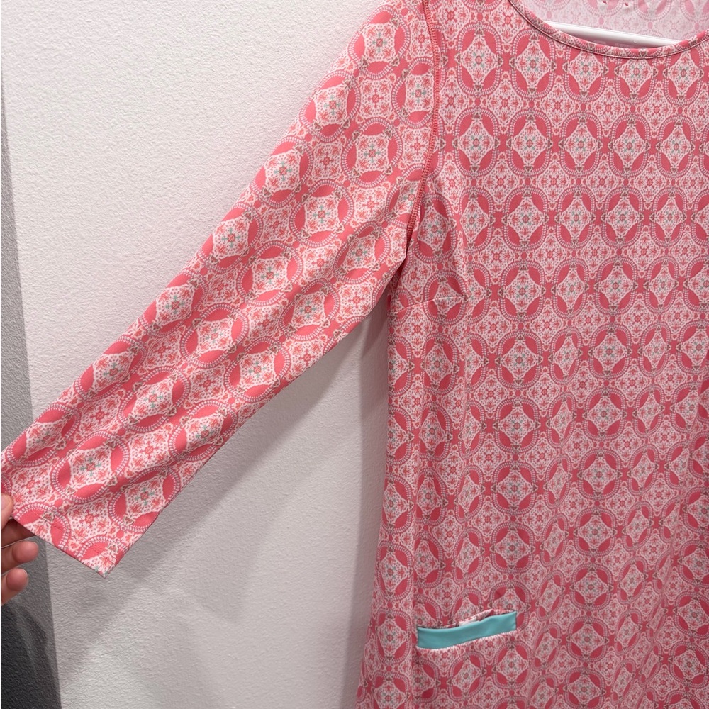 Cabana Life Coral Tides Shift Dress size M-L - Picture 7 of 11